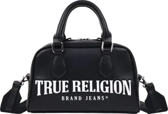 True Religion Big Logo Mini Satchel
