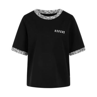 Marc Cain T-shirt - Dames - Tops - Zwart - Maat: XL Katoen