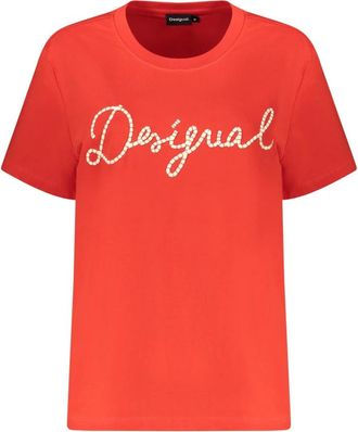 Desigual Camiseta Neena - Tops - Mujer - Rojo - XS