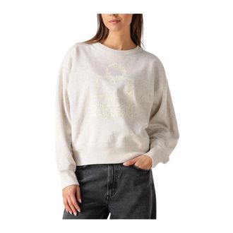 Isabel Marant Dames, Sweatshirts & Hoodies, Beige, Maat: XL