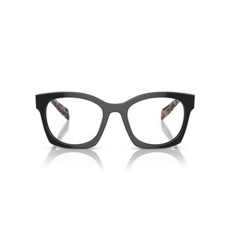 Prada 0pr A05v Square Black Acetate Sunglasses