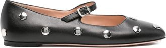 Bally Ballerine con borchie - Nero