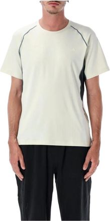 Nike Wildsee Dri-FIT Short-Sleeve Base Layer Top - Heren - Sportshirts - Wit - M - Polyester - Fitness