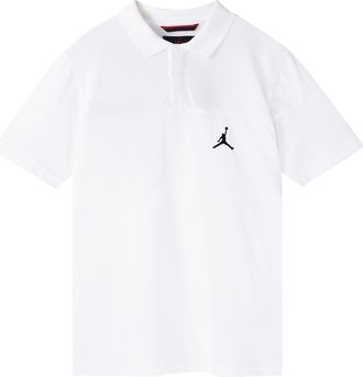 Nike Jordan Air Jordan Jumpman Sports Short Sleeve Polo Shirt White CJ4705-100