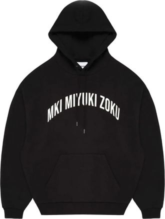 Mki Miyuki Zoku Felpa con logo Arc e cappuccio - Nero
