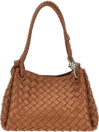 Bottega Veneta Intrecciato leather medium Parachute bag Woman One Size