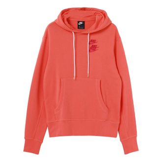 Nike MENS Sportswear Pullover French Terry Orange DA0932-842