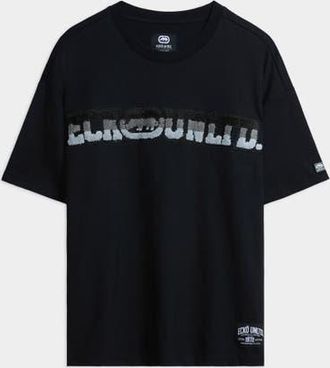 Ecko Straightforward Knit Tee in Black at Nordstrom, Size Medium