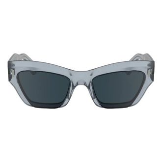 Calvin Klein Dark Blue Butterfly Ladies Sunglasses CK24531S 412 53