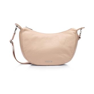 Mandarina Duck Women Mellow Leather Hobo, Warm Taupe, Taglia Unica