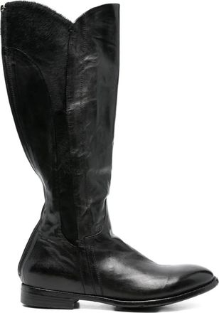 Lemargo Knielaarzen met rits - Zwart