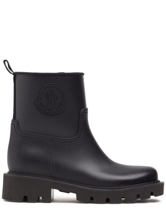 レインブーツ MONCLER FW25 Moncler Boots Black (K209B4G00200 M4522999) Moncler Kickstream Waterproof Rain Boots | Black | FARFETCH