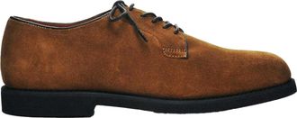 Sebago Mens Winthrop Suede Derby Shoes (Brown Cognac) - Brown/Navy - Size UK 10