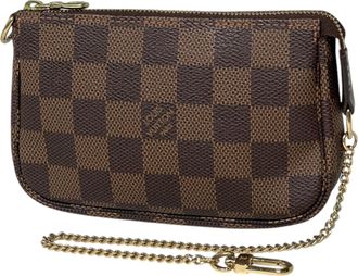 Louis Vuitton Brown Damier Canvas Damier Canvas Pochette Pouch (Pre-Owned)