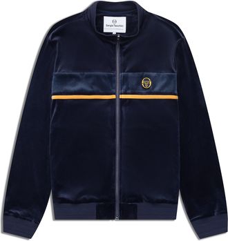 Sergio Tacchini Forato Velour Track Jacket
