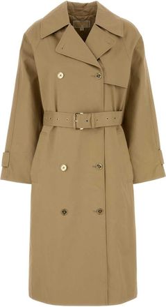 Michael Kors Beige Cotton Trench Coat