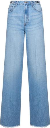 John Richmond Wijde Pijpen Jeans - Dames - Loose Fit Jeans - Blauw - W30 - Jeans