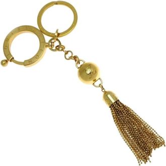 Louis Vuitton Pre-owned Portocle Swing Sleutelhanger - Heren - Vintage Accessoires - Geel - ONE Size - Vintage