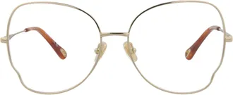 Chlo&eacute; Cat Eye-Frame Metal Optical Frames