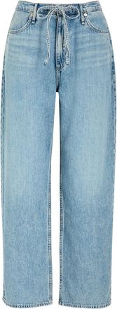Rag & Bone Rag & Bone Ultra Featherweight Phoebe Straight-leg Jeans - Blue - M (UK12 / M)