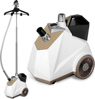 Woltu Woltu Ferro Da Stiro 2200w 3.8l Bianco Verticale Stiratrice A Vapore Per Vestiti