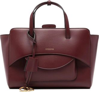 Hidesins Structured Handbag with Hidden Pocket and Adjustable Strap