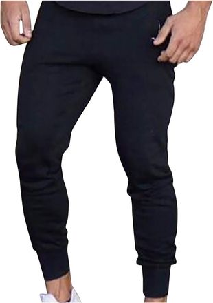 Generic Cargo Trousers for Men UK Work Sweatpants Loose Fit Pants with Drawstring Elasticated Waist Bottoms Joggers Causal Running Hiking Walking Trousers Tra