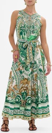 Camilla Flared Jumpsuit Corridor Of Calm at Nordstrom, Size Xx-Large Au