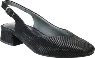 David Tate Sugar Womens Sandals Black 1 : 8.5 WW (EE), Leather/Rubber