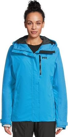 Helly Hansen Snowplay Jacket Womens Coat Blue : MD, Polyester