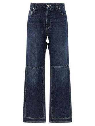 Jean Paul Gaultier The Blue Cut Out Jeans