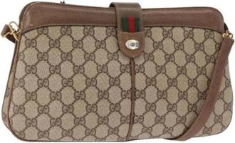 Gucci Pre-owned Cross Body Bags, female, Beige, Size: ONE SIZE Pre-owned Vintage Cross Body Bag