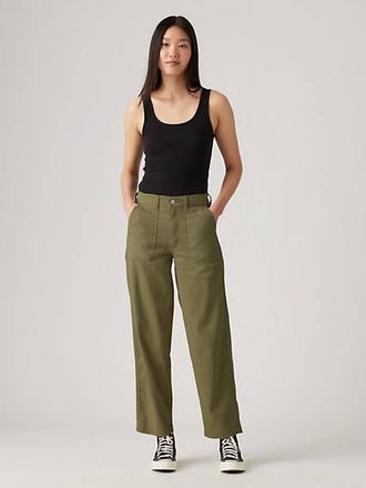 Levi's Utility Pants - Womens - 25X29 - Green