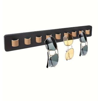 OEM Organizador De Gafas De Sol De Madera - Soporte De Pared Para Gafas Con Capacidad Para Hasta 9 Pares - Perfecto Para El Hogar - Crezuo