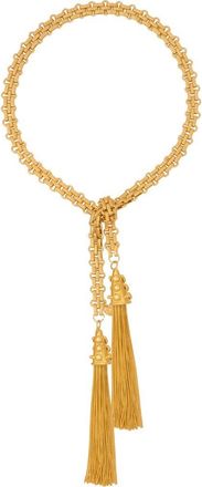 Sylvia Toledano Tie Pendant in Gold at Nordstrom