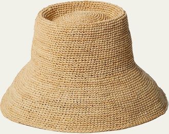 Janessa Leoné Felix Large Brim Straw Hat