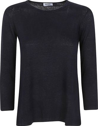 base Linen Jersey Long Sleeve T Shirt