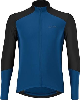 LOEFFLER Bike L/S Jersey Combo Mid Velotrikot f&uuml;r Herren | blau