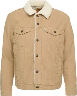 Levi's Hombre, Chaquetas, Beige, Talla: L