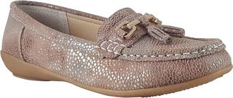 Jo & Joe Tahiti Blush Womens Leather Shoes Blush Standard Fit 4 UK