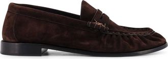 Saint Laurent Schoenen, Heren, Bruin, 43 EU, Su&egrave;de, Le Loafer