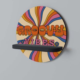 OEM Estante Redondo Radiant Groovy Vibes Negro