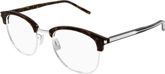 Saint Laurent Optical Frame - unisex - Brillen - Bruin - 51 MM - Accessoires