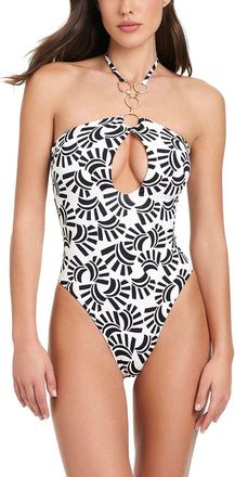 Red Carter Eyecatcher Keyhole One-Piece