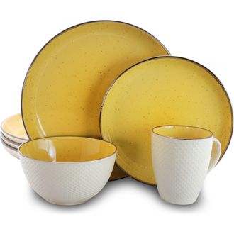 Elama Mellow-Yellow 16-Piece Dinnerware Set at Nordstrom
