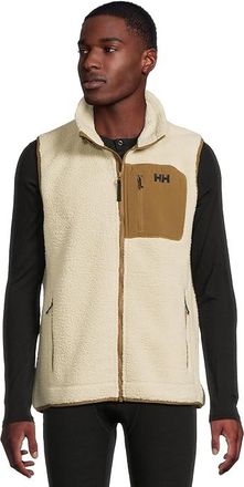 Helly Hansen Panorama Pile Block Vest Mens Clothing White : 2XL, Polyester