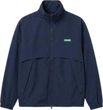 Flaneur Fl&acirc;neur - Badge Track Jacket - Heren - Jassen - Blauw - Maat: XL