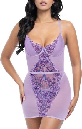 Oh l&agrave; l&agrave; Ch&eacute;ri Lavender Babydoll Bra