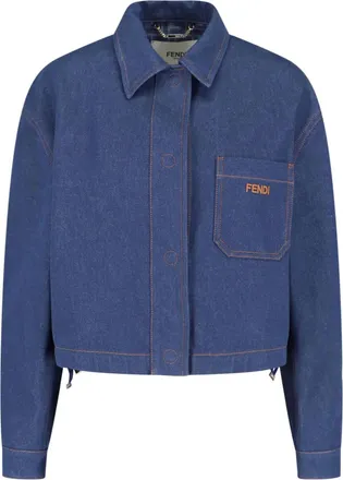 Fendi Giacca In Denim