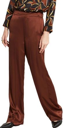 ottod'Ame Palazzo Trousers In Viscose in Brown at Nordstrom, Size 38 It